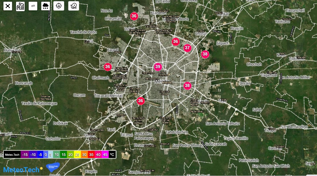 Meteorología Yucatán tweet media