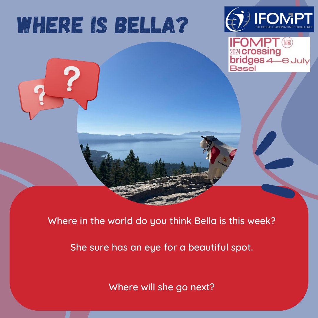 Wgere is Bella this week?
#ifomptbasel2024