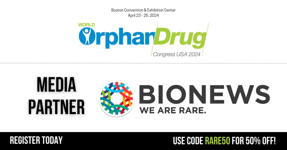 As a fierce champion of the rare voice, we are a proud partner of #WorldOrphanUSA, coming to Boston this April 23-25. Use our code RARE50 for a huge 50% discount on your tickets and join us in making a difference in the lives of rare disease patients: tinyurl.com/5x9hf4hw