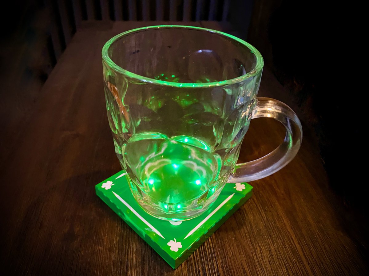 Stay hydrated with this Light-Up Shamrock St. Patrick's Day Coaster. It's a simple Crazy Circuits build with a bit extra added to it. 🍀 ➡️ p2url.com/bdg142 #STEM #STEAM #StPatricksDay #StPatricksDay2024 #PaddysDay #LEGO #StemEd #StemEducation