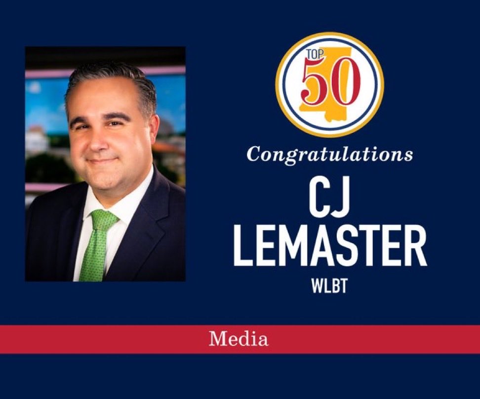 sidsalter's tweet photo. MS Top 50 honors MSU alum and journalist C.J. Lemaster as one of Mississippi’s most influential leaders. https://t.co/g4EPxQNpFa