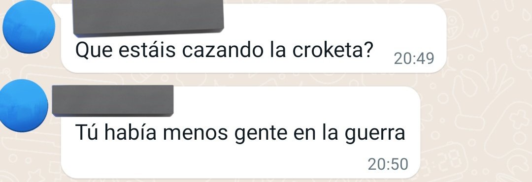 Cuando los chavales de tu equipo no son mas cuñaus porque no pueden.