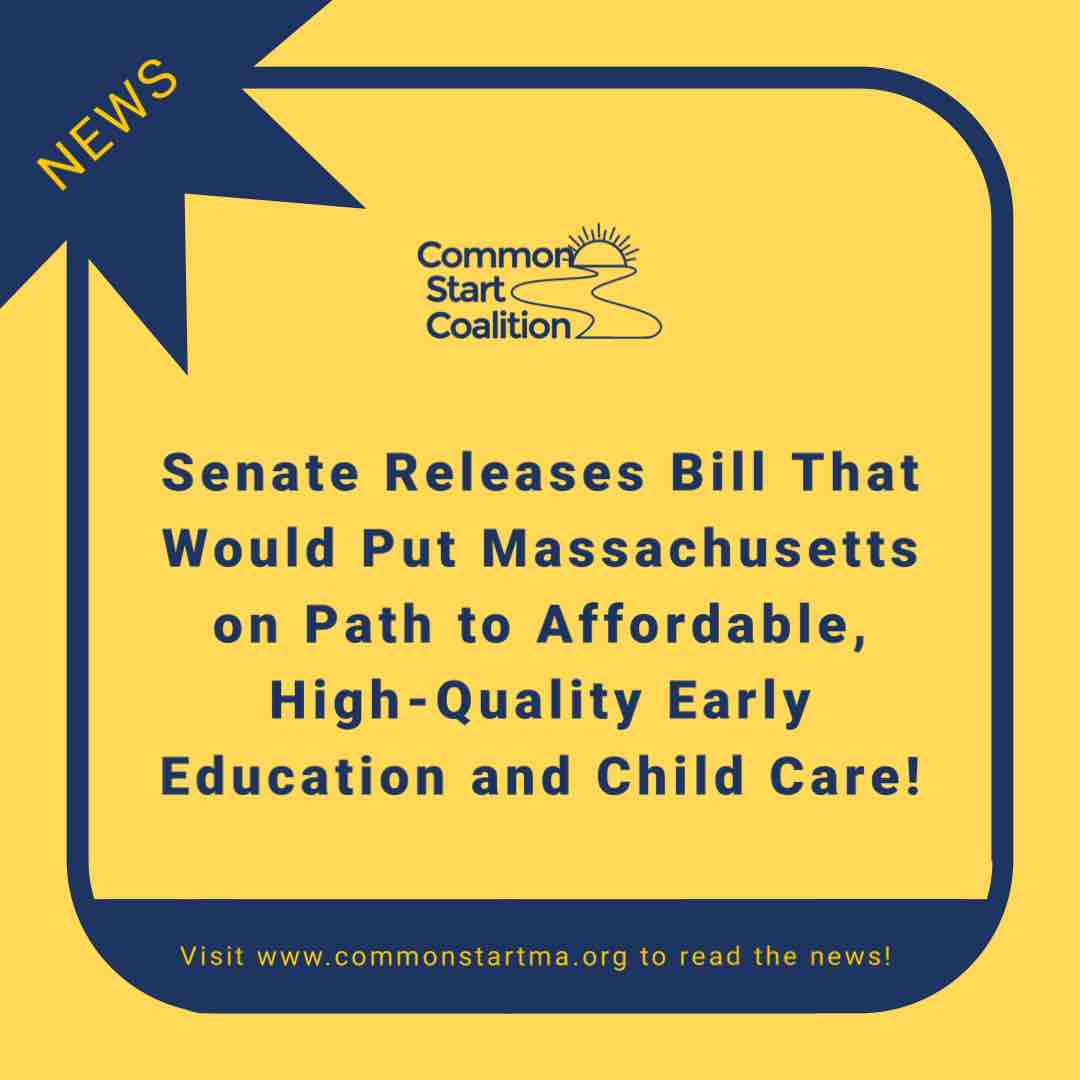 The MA Senate today released legislation that would put Massachusetts on the path to establishing a comprehensive system of affordable, high-quality early education and child care. Read all about it on our website! #mapoli #childcarecrisis #CommonStartMA

commonstartma.org/news/senate-re…