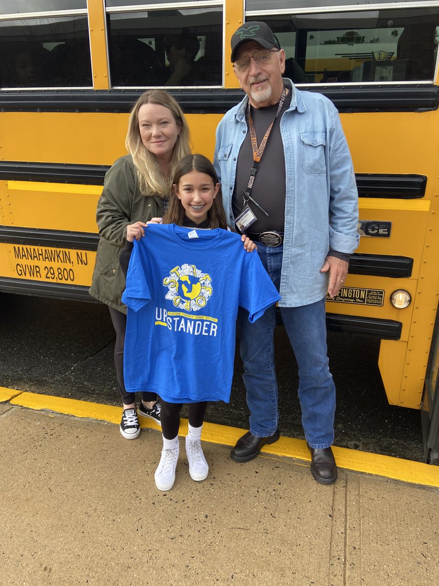 Ms_Rybczynski's tweet photo. Congratulations to TWO more Bus Upstanders, Miley and Jeremiah! These students always follows the rules, and are very polite, friendly, and kind to everyone. Both Miley and Jeremiah were nominated for being wonderful passengers! Great job! @Stafford_INT  @StaffordTwpEd @KrDucker https://t.co/EUNMEA7JW2