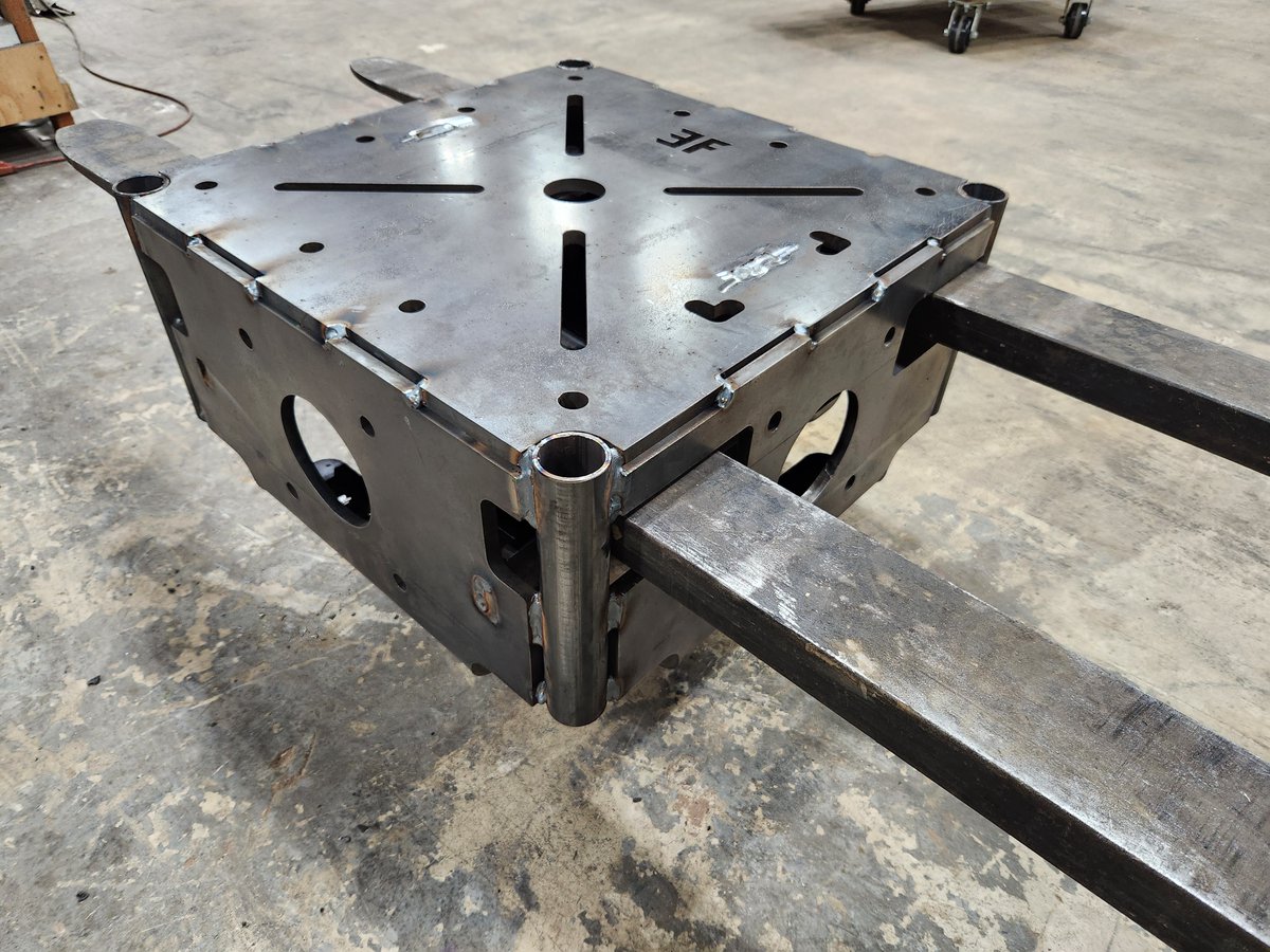 EntFabLLC's tweet image. NEW BALLAST PROTOTYPE!! 250-1000 pounds. Pipe mounting. 5 sided truss provisions; center, offset, quad, and diamond top mounting. Stack multiple units together. Attach screw-jacks, casters, slings, and cheese-boroughs without adapters
#manufacturing #trussbase #ballast #prototype