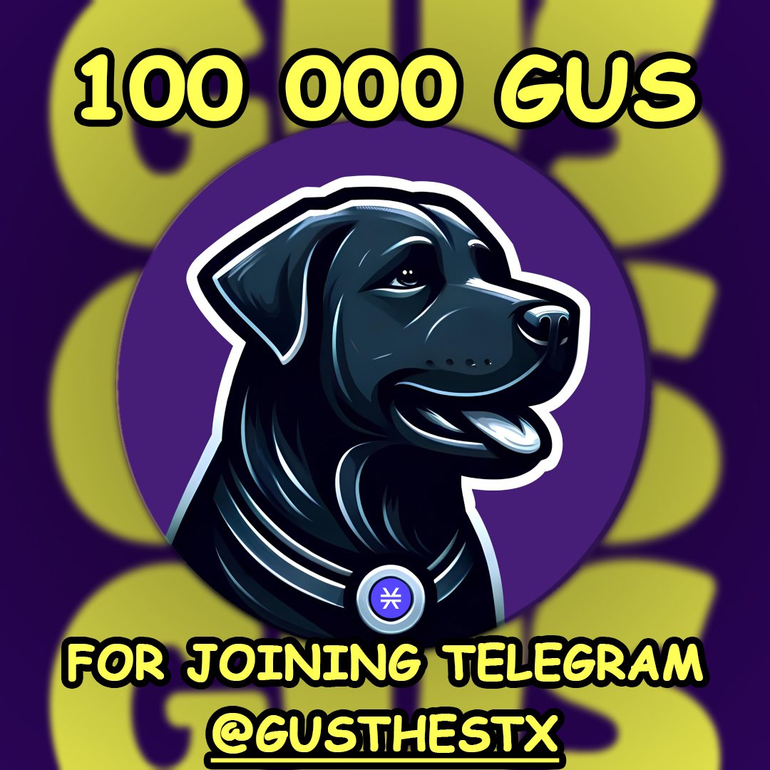 GUS Coin STX tweet media
