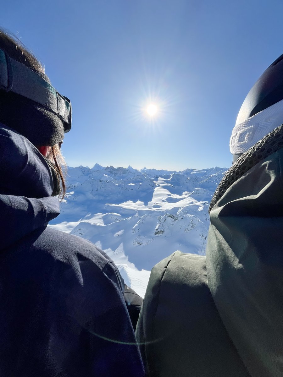 Quelle magnifique journée sur les pistes aujourd'hui !