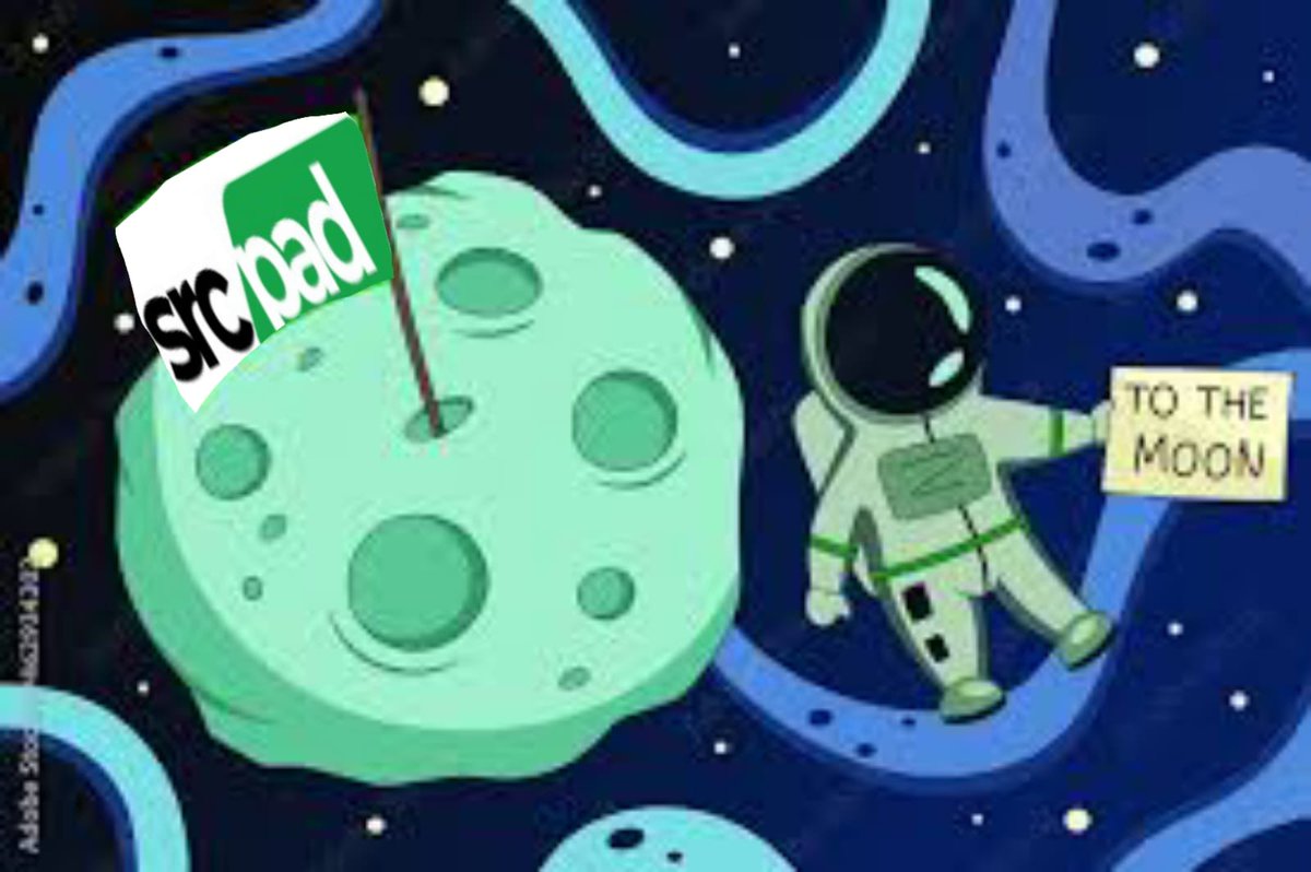 sra741786's tweet image. to the moon #srcpad @srcpad_pro