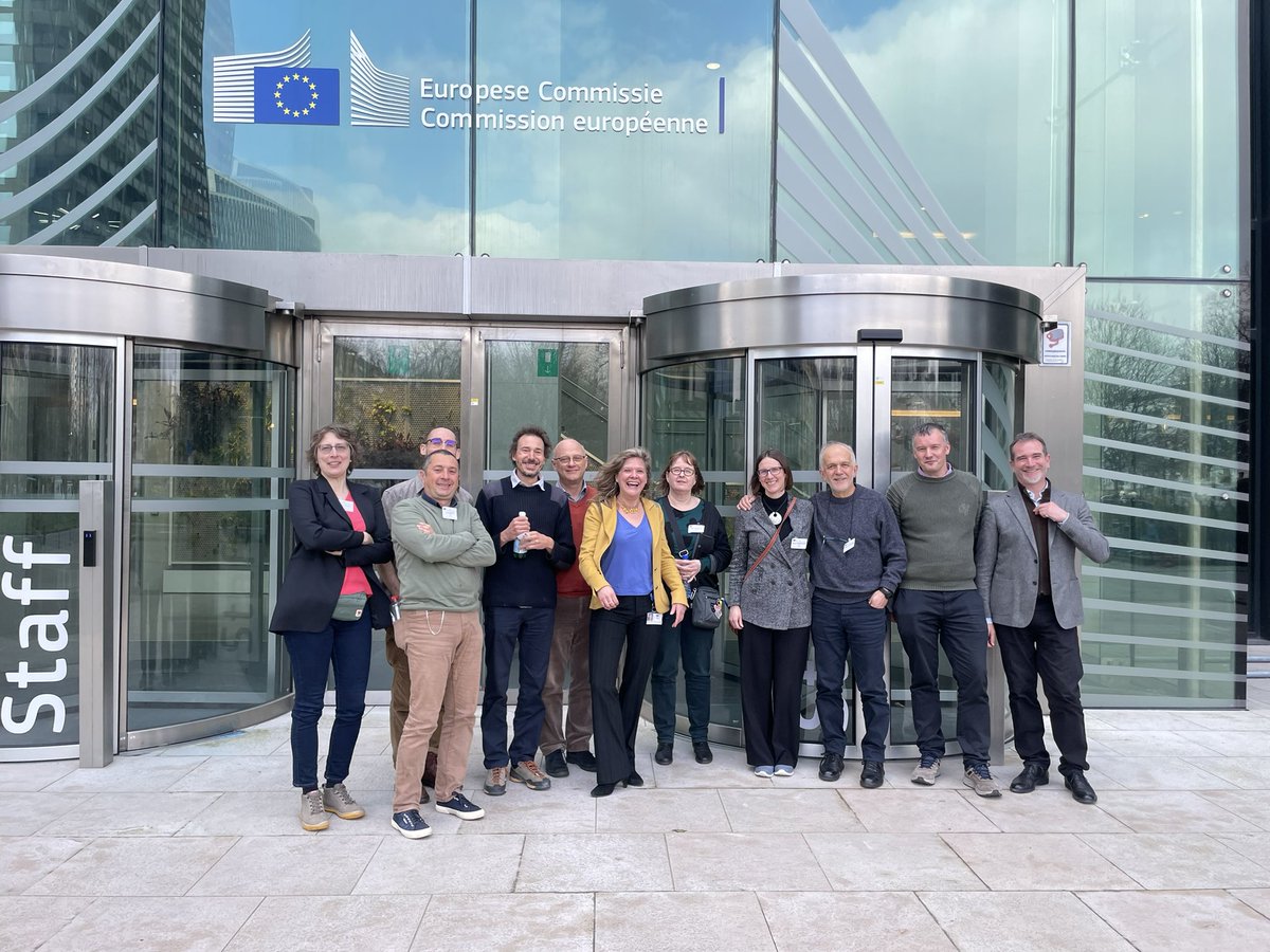 Intensive day for the second review of @FORGENIUS_EU here in #brussels Congrats to @Ittocsnavi from @INRAE_France for leading this interdisciplinary team fostering access to #forest #genetic #resources to end-users