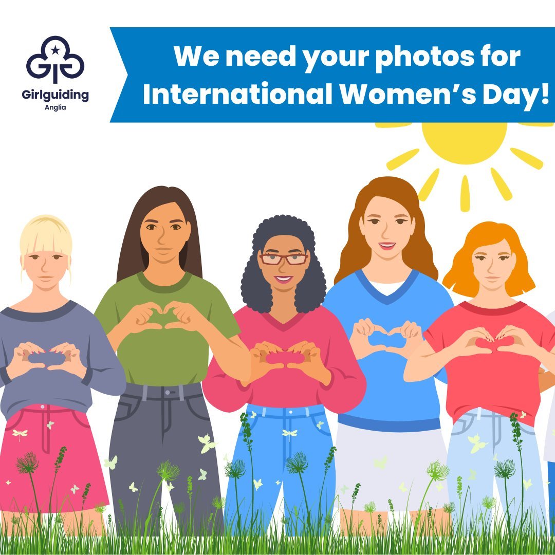 womensday's tweet photo. Youth #charity #GirlGuiding @gguidinganglia that helps build girls' confidence &amp; leadership skills has put the call out to its community🌎 to share their #InspireInclusion photos 📸 &amp; messages 📣 as #GirlGuides plan to create a fabulous montage for #InternationalWomensDay 💜 #IWD https://t.co/5HIkBy1rPr