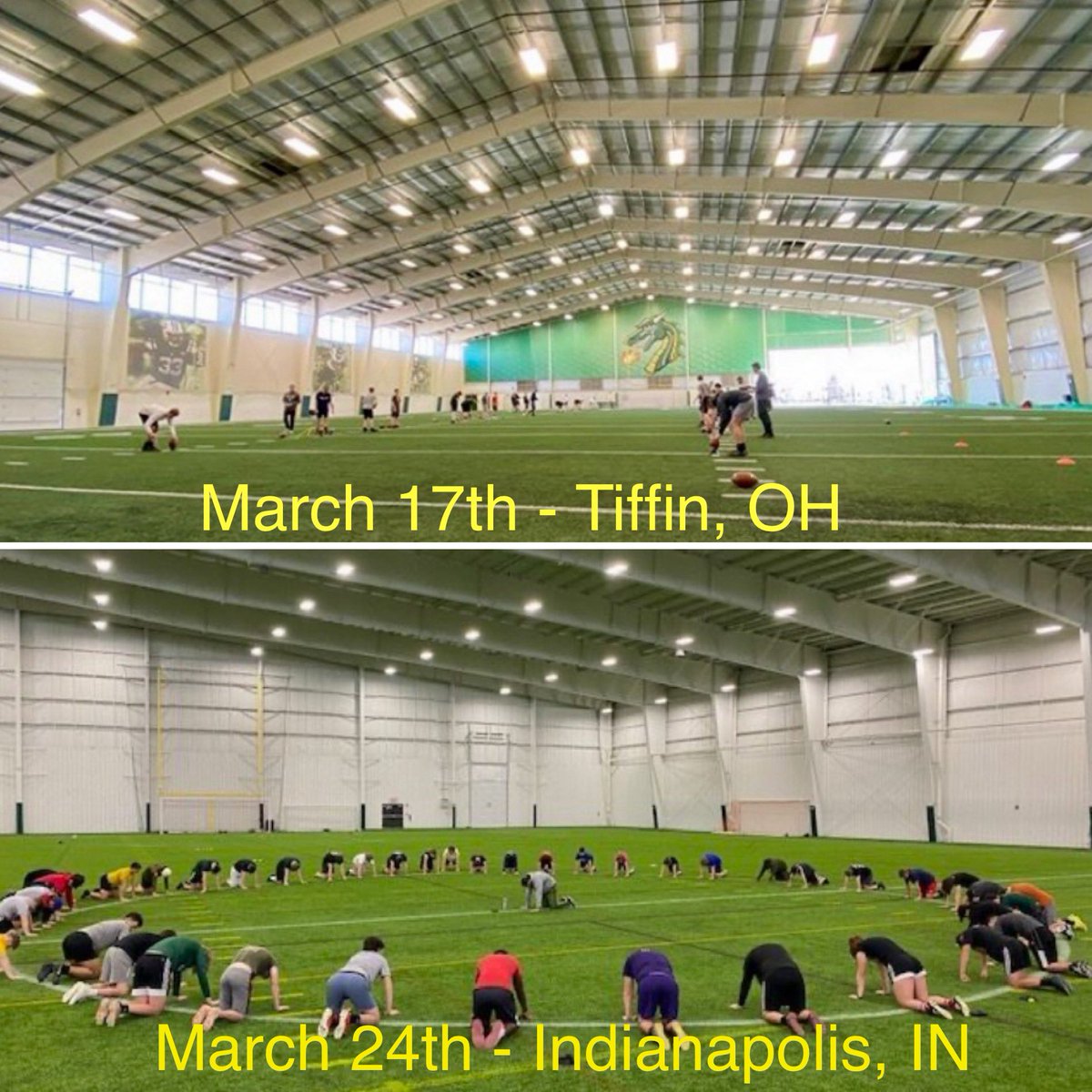 Last 2 winter kicking camps coming up. Join us if you can #thekickingcoach #kickingcamps #ohiokickingcamp #indianakickingcamp #kickingcoach