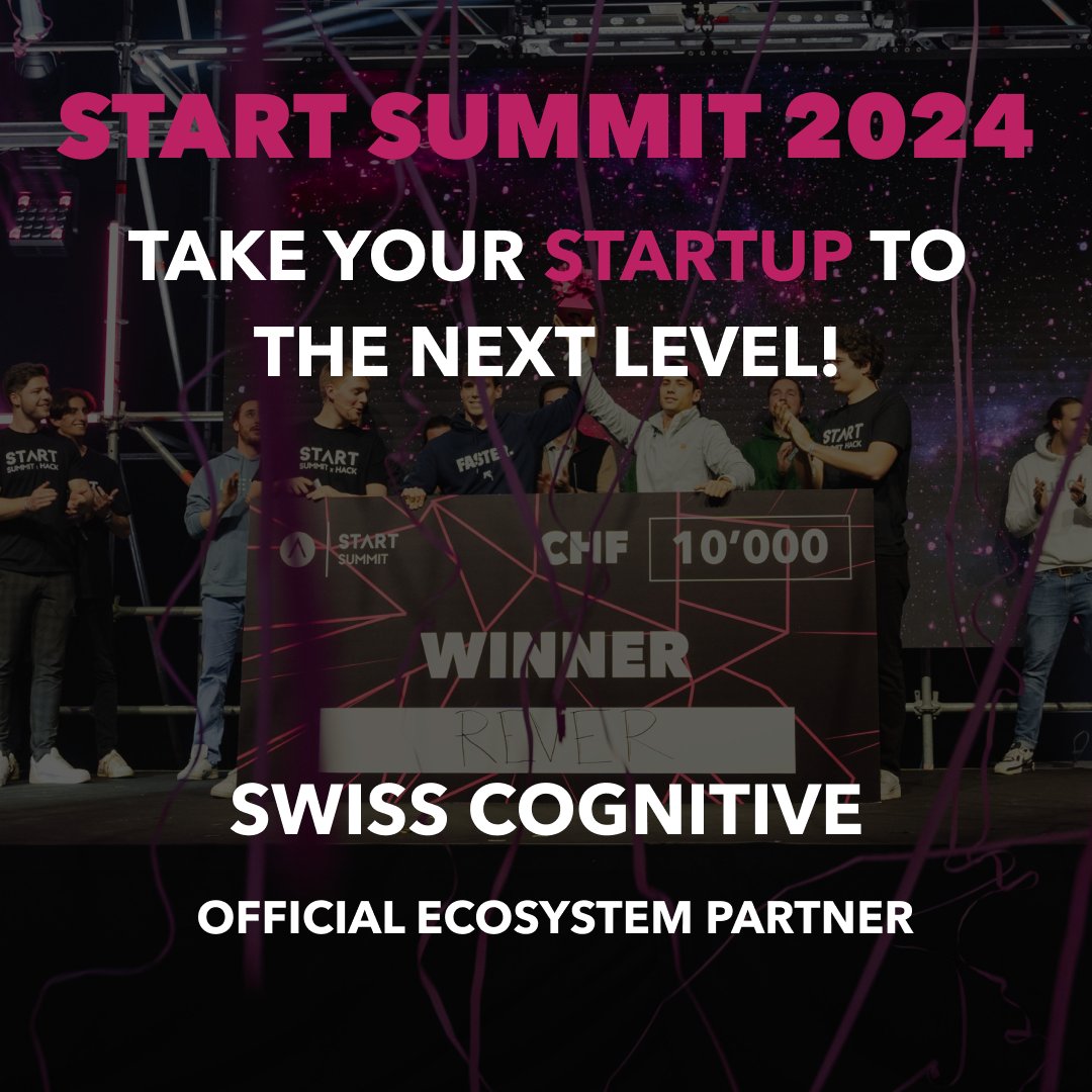 #STARTSummit 2024 is just two weeks away! Join us for Europe's leading startup event with 7,000+ participants, 900+ investors, and top speakers like Bryan Johnson. Use SWISSCOGNITIVE30 for 30% off tickets! 🚀 #Networking #Start2024 #StartGlobal 🔗startglobal.org/start-summit