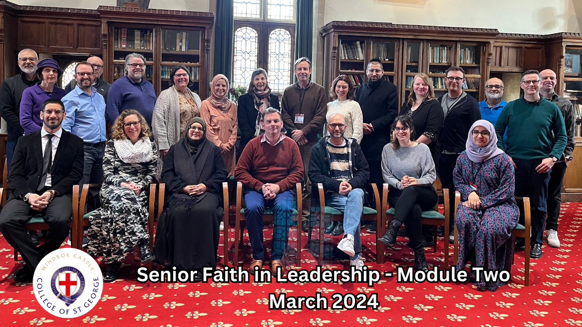 Yesterday we said goodbye to Senior Faith in Leadership after a three day consultation discussing some very important and topical issues we face today. We look forward to welcoming them back for Module Three of their programme in the summer. #stgeorgeshouse