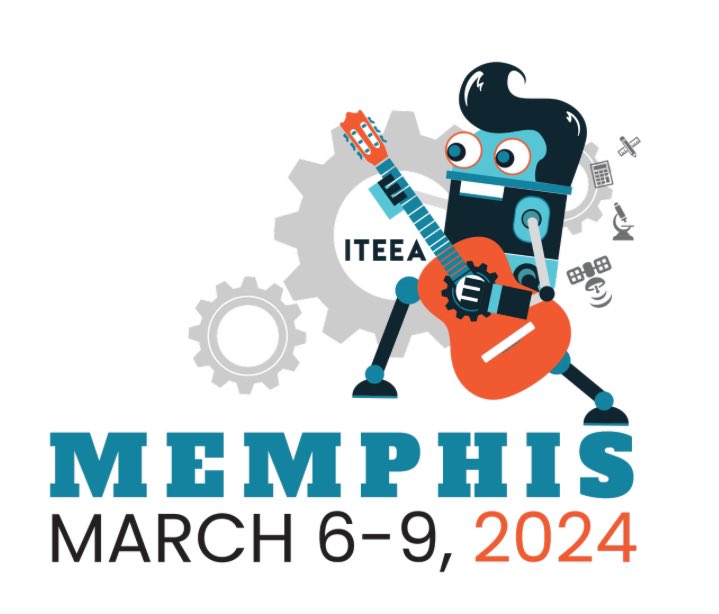 DDormer22's tweet photo. Excited to learn & start work in ITEEA’s 21st Century Learning Academy 2024-2025 cohort!
Kicking off the conference in Memphis, TN with a solid message: “All educators must strive to teach and reach all students” @iteea #Soul_of_STEM #always_learning https://t.co/mU8YPqvQX0