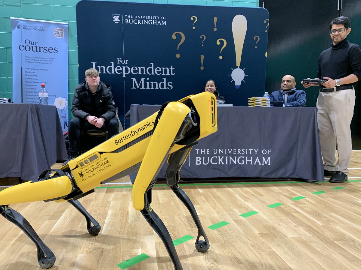 We were at Bucks Skills Show 2024 inspiring the next generation to study STEM subjects. Delighted to have played our part in showing how studying STEM subjects gives the skills to develop innovative solutions to real problems. @BostonDynamics @UniOfBuckingham @BucksSkillsHub