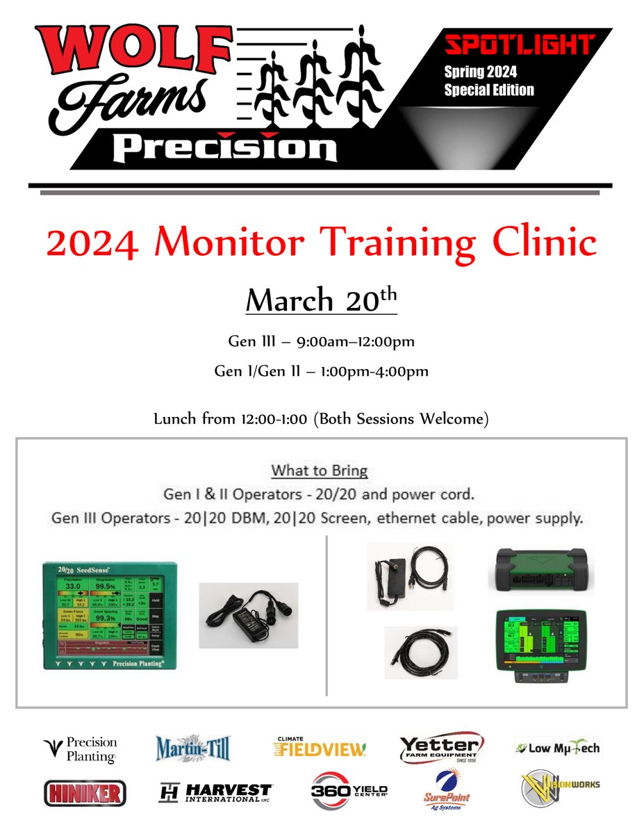 farms_wolf's tweet photo. It's always good to refresh! Join us at this year's monitor clinic on March 20th. https://t.co/2BHVB5IMA7