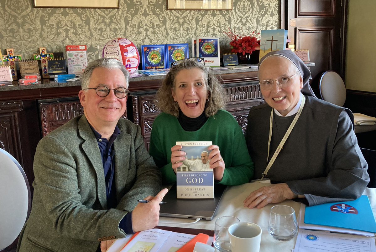 Katherine Packham (@mrspackhamstm) on Twitter photo Inspiring talk this afternoon from <a href="/austeni/">Austen Ivereigh</a> at <a href="/EducareMUK/">EducareM</a> with <a href="/SrJudithRussi/">Sister Judith Russi</a>. On world book day, with an inspiring author, writing about Pope Francis,sharing his journey of bravery, courage and radical voice ❤️ Inspiring talk this afternoon from <a href="/austeni/">Austen Ivereigh</a> at <a href="/EducareMUK/">EducareM</a> with <a href="/SrJudithRussi/">Sister Judith Russi</a>. On world book day, with an inspiring author, writing about Pope Francis,sharing his journey of bravery, courage and radical voice ❤️