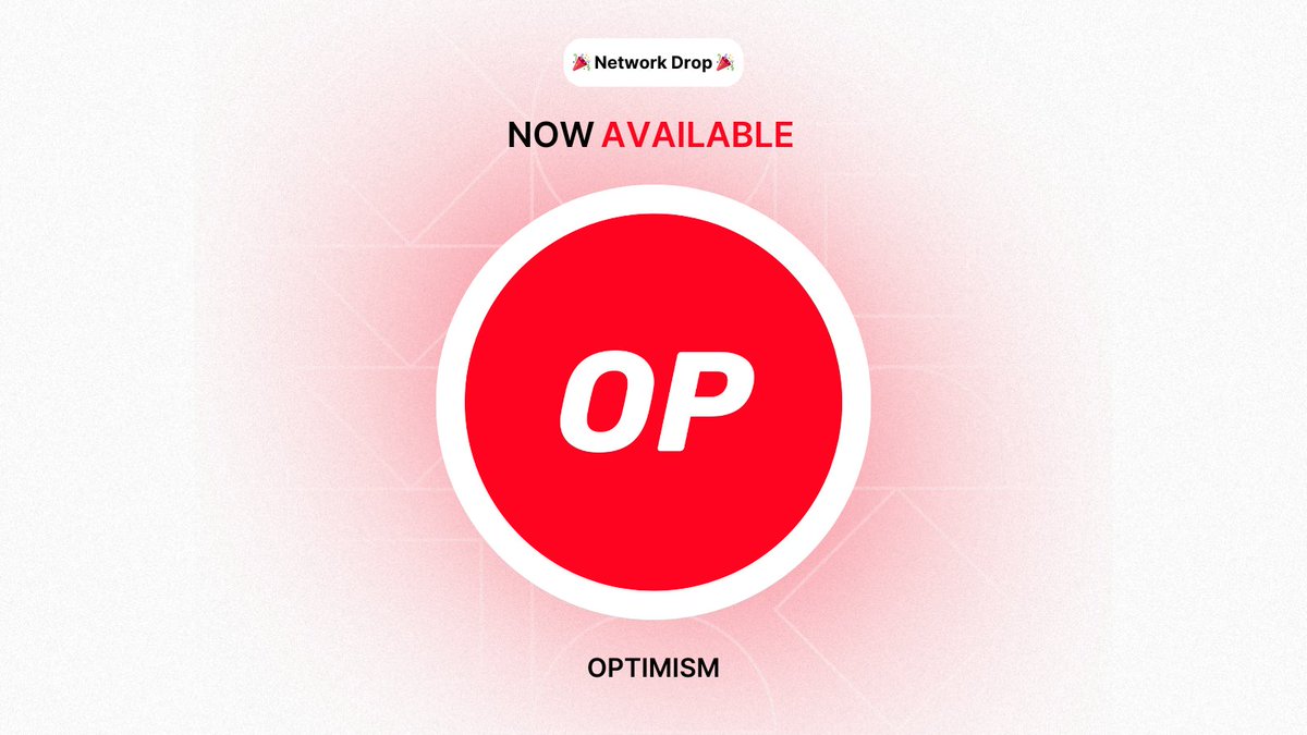 Optimism (OP) is here 🏎️ Think of OP as an express lane for Ethereum  transactions, aiming to bring scalability, speed, and affordability back to  the party. Available now in your https://t.co/0DZyULavbV DeFi