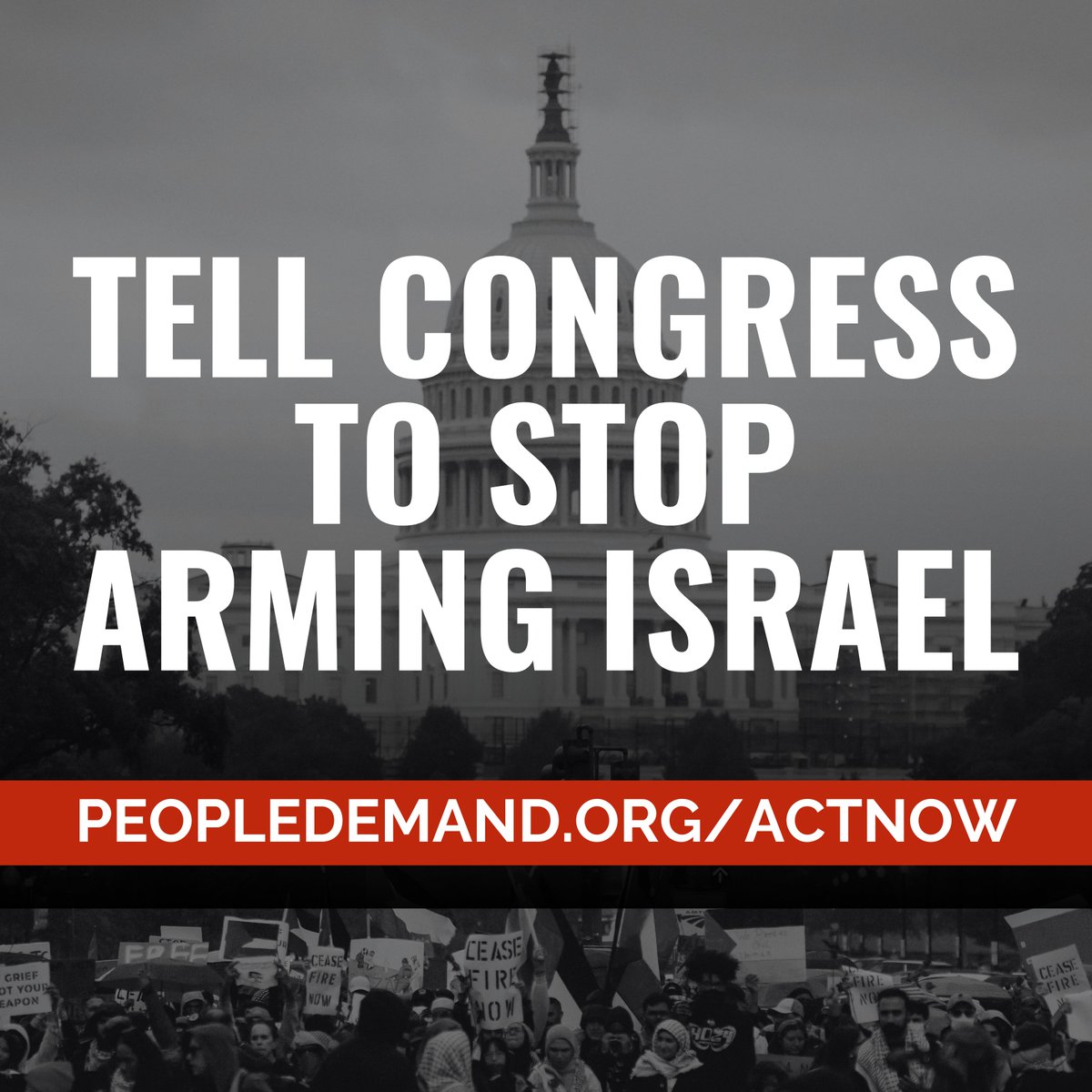 ACREcampaigns's tweet image. Our government is using our tax dollars to fund a genocide.

Join us tonight @ 6PM for the People's State of the Union as we demand Congress #StopArmingIsrael, #CeasefireNow, &amp;amp; #InvestInLife. 

📍Lafayette Square in Washington, DC

peopledemand.org