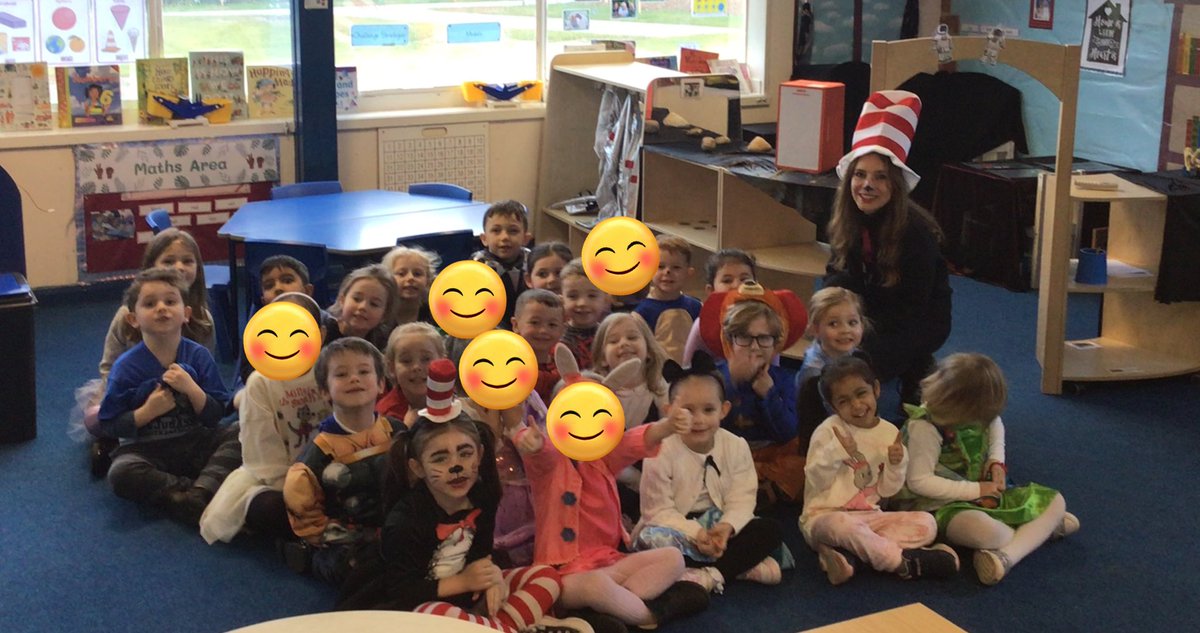 RecepWoodley's tweet photo. We have had so much fun celebrating World Book Day! 

ASK ME what my favourite story is. https://t.co/xWep9UQldZ
