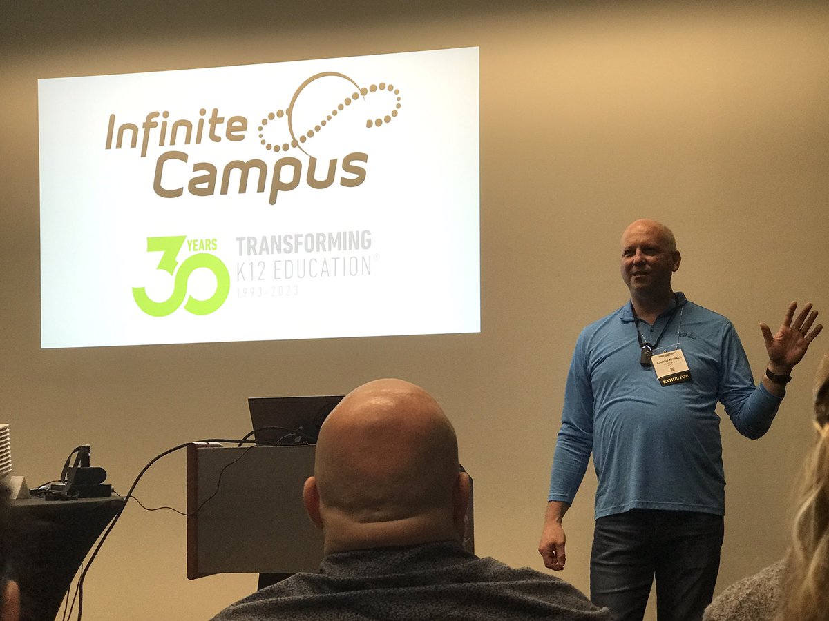 Enjoying learning about Infinite Campus at NCTIE24! #ncties24 #Hickoryschools