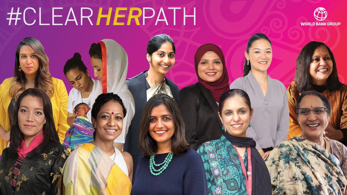 In #SouthAsia, women face many obstacles to entering the workforce. But these inspiring women are blazing a trail and helping clear the path for other women. 

Read their remarkable stories here: wrld.bg/f5XM50QMZoT #WomensDay #ClearHerPath