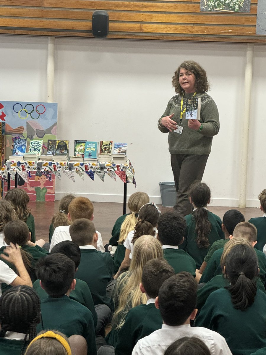 Summercroft1's tweet photo. Happy World Book Day! We’ve been wearing our comfiest clothes and enjoying a good book today, but last week we celebrated with a wonderful visit from the incredible @bookwagonuk So many great recommendations - our children can’t stop talking about the new books they discovered! https://t.co/n2AdInCNpD
