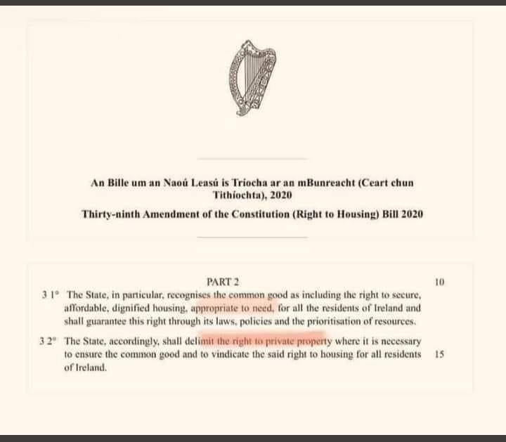 DenByrne2's tweet photo. Absolute rubbish from @HMcEntee . This is all part of the global UN/WEF/WHO neo liberal agenda to diminish the role of mother,destroy the family unit and dilute family inheritance. "You will own nothing and be happy". If they get away with this they will soon go after your homes. https://t.co/PK201oqHrT