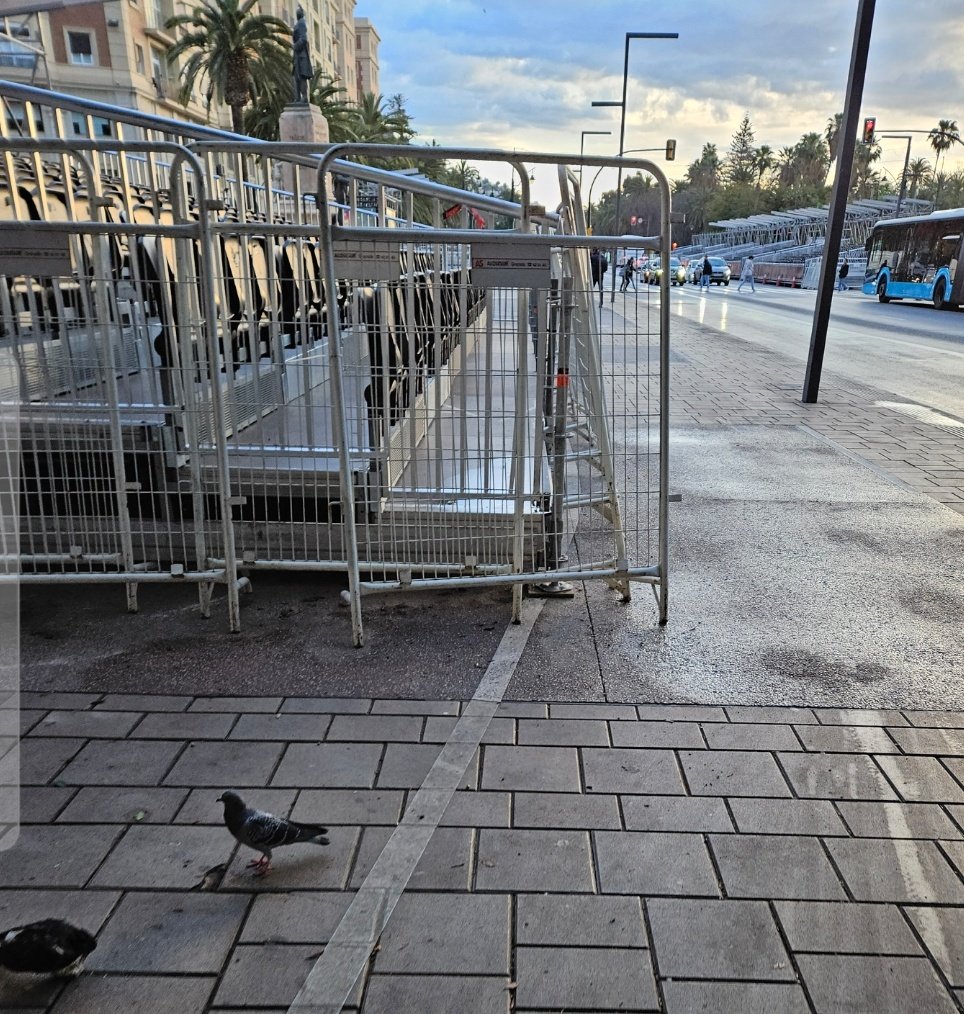 De nuevo esta mañana la ciudad de <a href="/malaga/">Ciudad de Málaga</a> obstaculizando e incluso impidiendo la movilidad sostenible, no ofreciendo alternativas al carril bici. ¿Imaginan una carretera cortada por podas y que la solución fuera bajarse del coche y empujar?