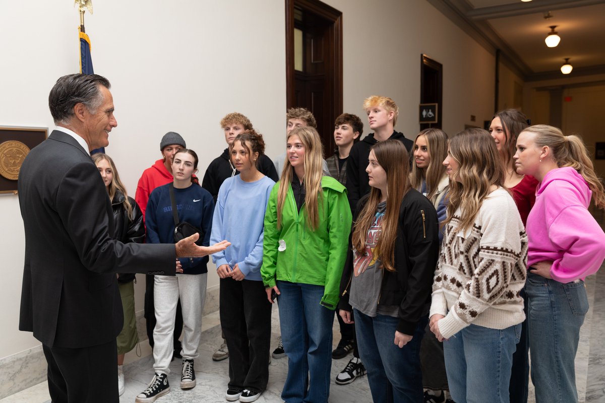 Senator Mitt Romney tweet media