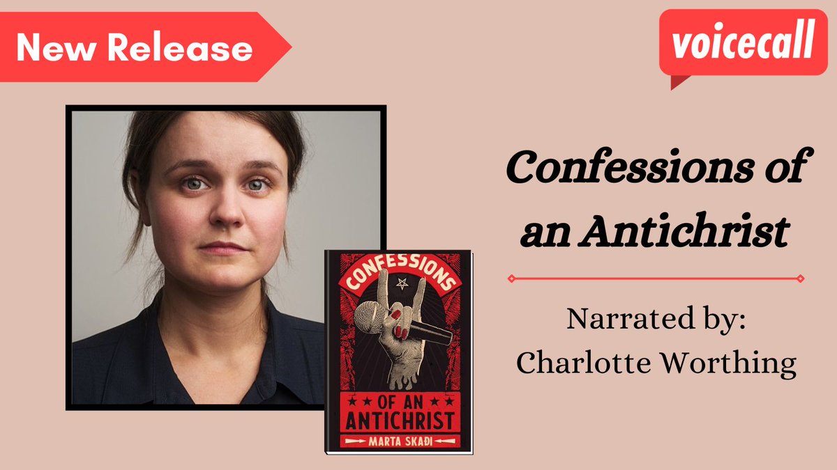 New Release Alert! Join Charlotte Worthing in this twisted crime novel, Confessions of an Antichrist! You can listen here: shorturl.at/mwBDQ Author: Marta Skaði Narrator: @chazma85 Produced by: @2020_recordings