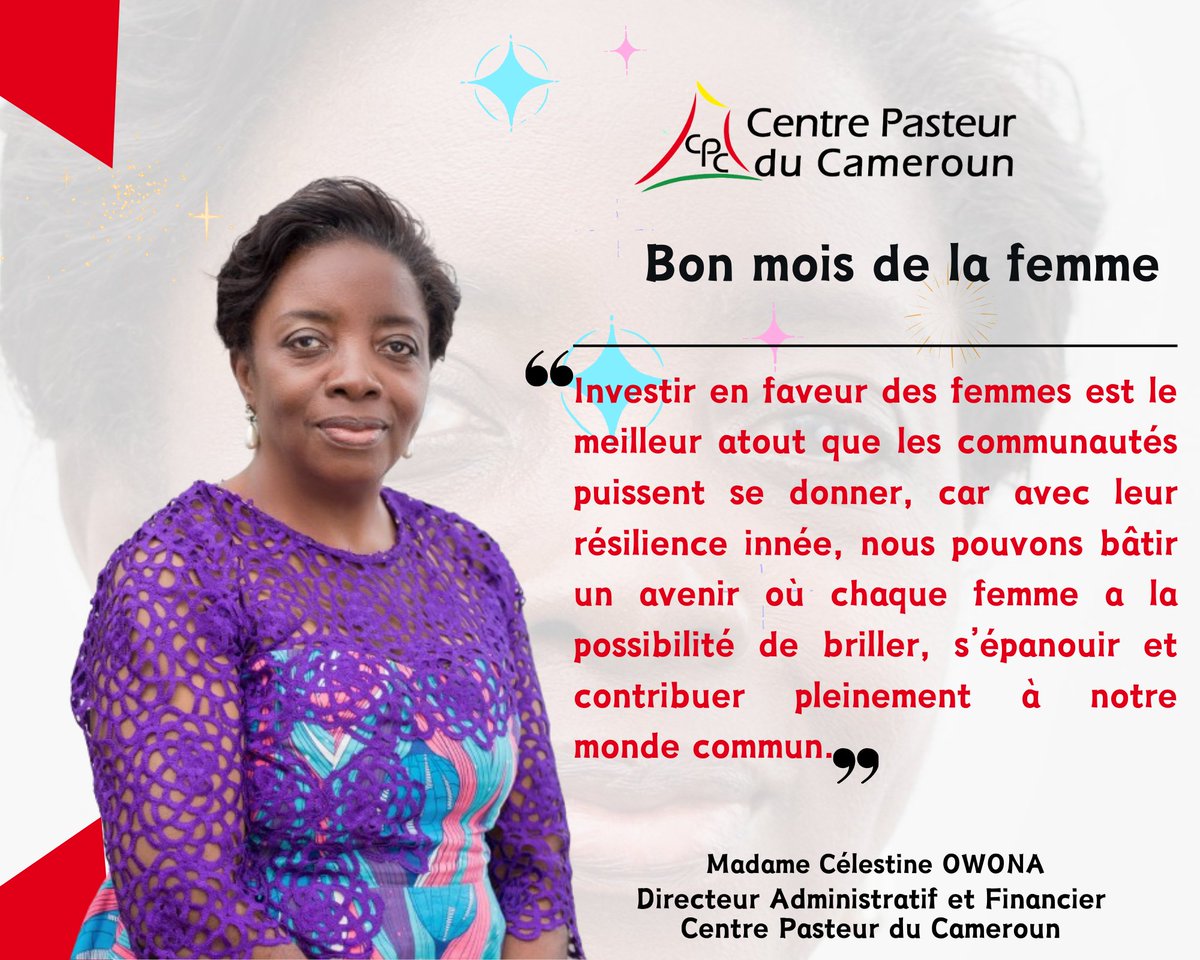 [𝐁𝐨𝐧 𝐦𝐨𝐢𝐬 𝐝𝐞 𝐥𝐚 𝐟𝐞𝐦𝐦𝐞]: Investir en faveur des #femmes est le meilleur atout pour nos communautés! #8mars #jif2024