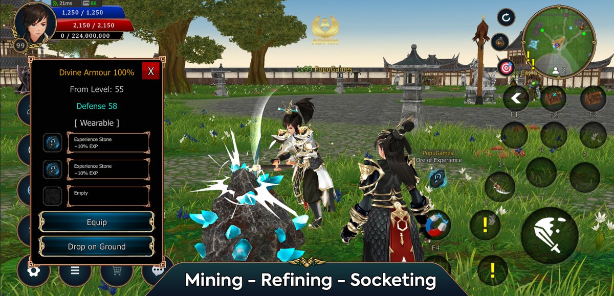 🔨 Exciting Update: #TheCursedLand introduces a groundbreaking Mining, Refining &amp; Socketing system!

🔍 Dive deep into crafting with the ability to mine resources, refine them, and create sockets on items for powerful stones. A whole new layer of strategy awaits! 💎🛡️
#MultiversX