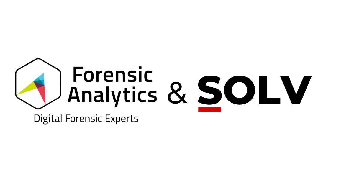 Forensic Analytics is delighted to announce a new partnership with @solv_tech. This collaboration will see SOLV work hand in hand with Forensic Analytics product - CellView - to enable validation of postcode targeted messaging. Full details can be found below: