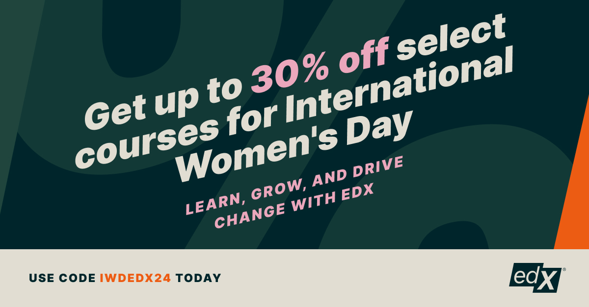 Explore exclusive pro-certificates through UMCES' Office of Professional Studies via edX platform ~ Dive deep into environmental science, conservation and sustainable practices! Special promo running through March 31 to celebrate International Women's Day! umces.edu/professional-s…