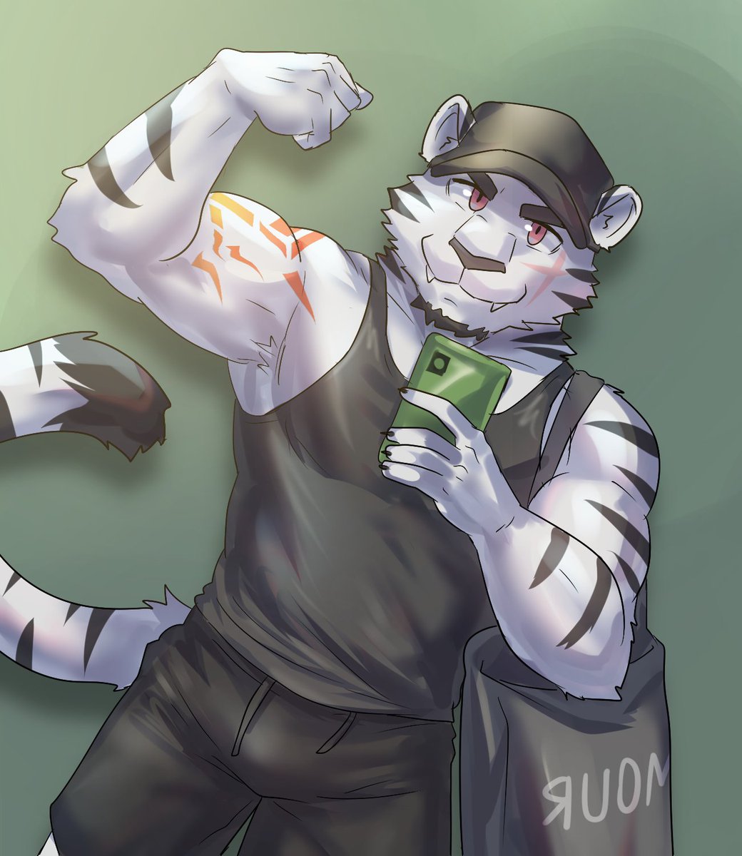 FFFishen's tweet photo. @strawmush Congrats🎉 thanks for opportunity🌸🐯 https://t.co/z9zHjYED4M