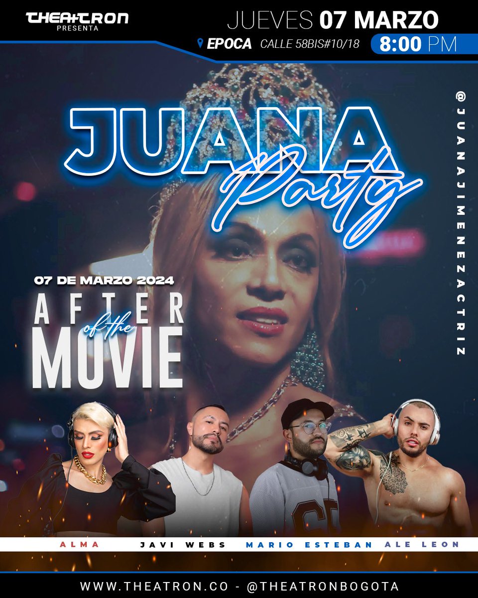 theatronbogota's tweet photo. HOY! 07 de Marzo #JUEVESHOT🔥❤️🔥8pm a 5am en la mejor terraza de la ciudad #lotusbytheatron
ENTRADA LIBRE DE 8 a 9 pm
#Shows en vivo + #Ringdedivas + Sexy Dancers +Hot Show 😈
7 Djs - 5 Salas
🎫Cover: 15k No consumibles
Porque #Theatron de película siempre te da más! https://t.co/6cOUMBkgAc