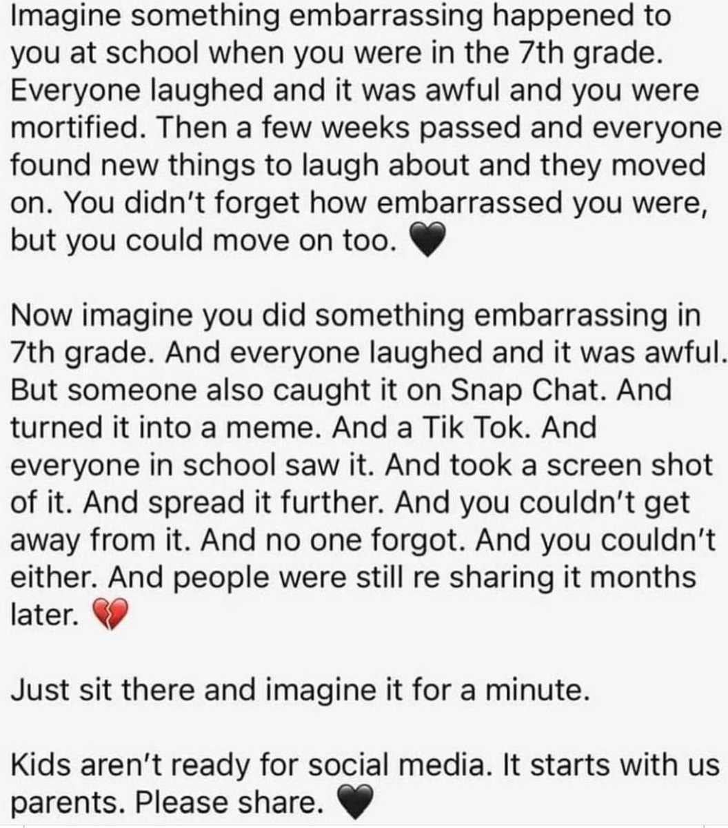 Stoic_Father's tweet photo. READ EVERY SINGLE WORD

This is why kids shouldn’t have social media until they are adults https://t.co/f79CN4jS1M