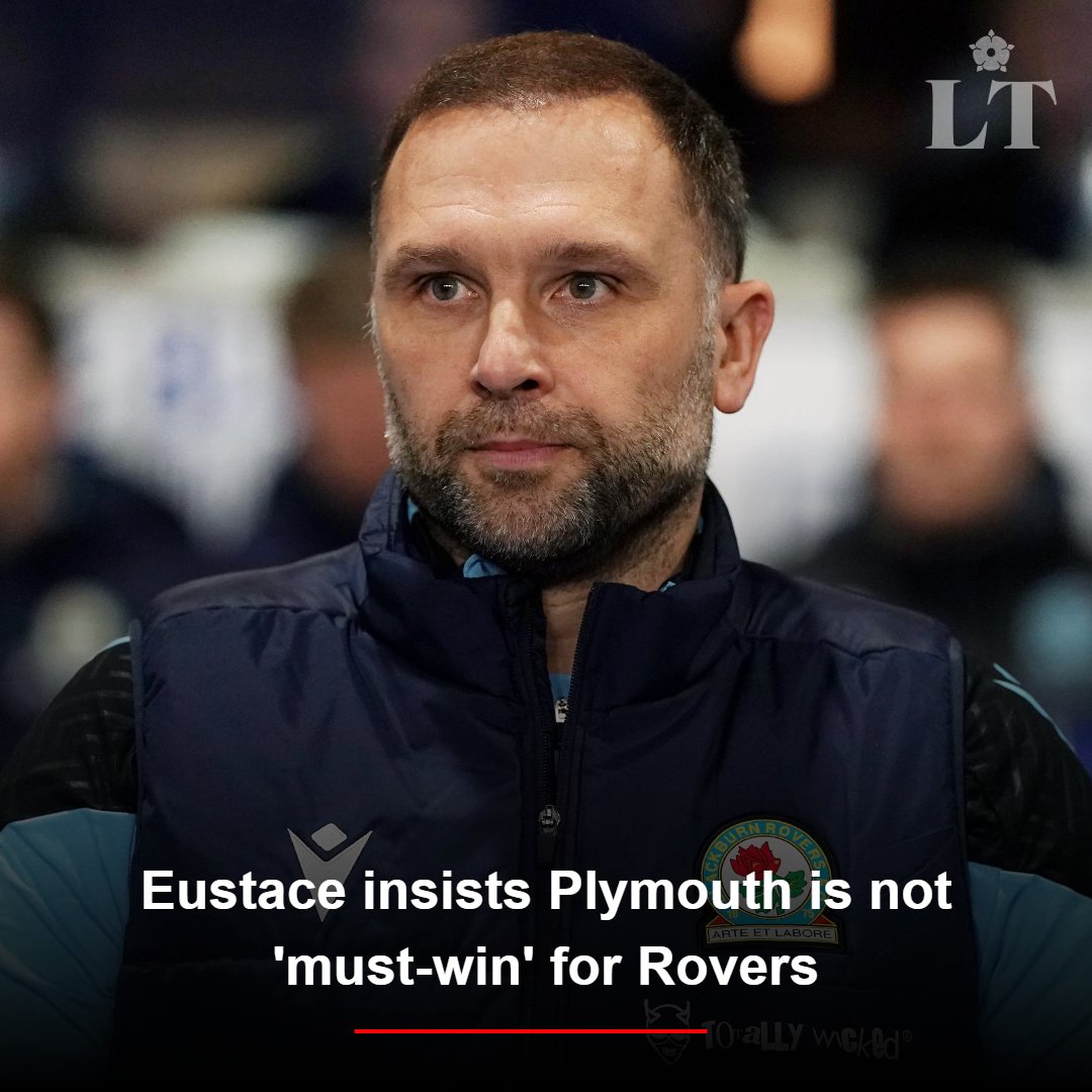 _ElliottJackson's tweet photo. John Eustace says Plymouth is not 'must-win' for #Rovers with nine games to go afterwards.

🔗https://t.co/hOYmOT8ewF https://t.co/HLN4ZEPdGP