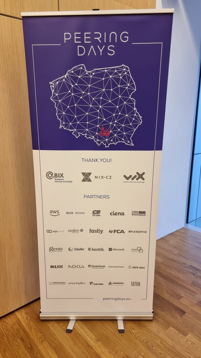 next_layer's tweet image. This week we were at  #PeeringDays2024🥳
next layer was sponsoring the social evening event in Krakow.
It was a blast and a pleasure to network with so many experts in the field, see you next year! 

#PeeringMatters #VIX @NIX_CZ