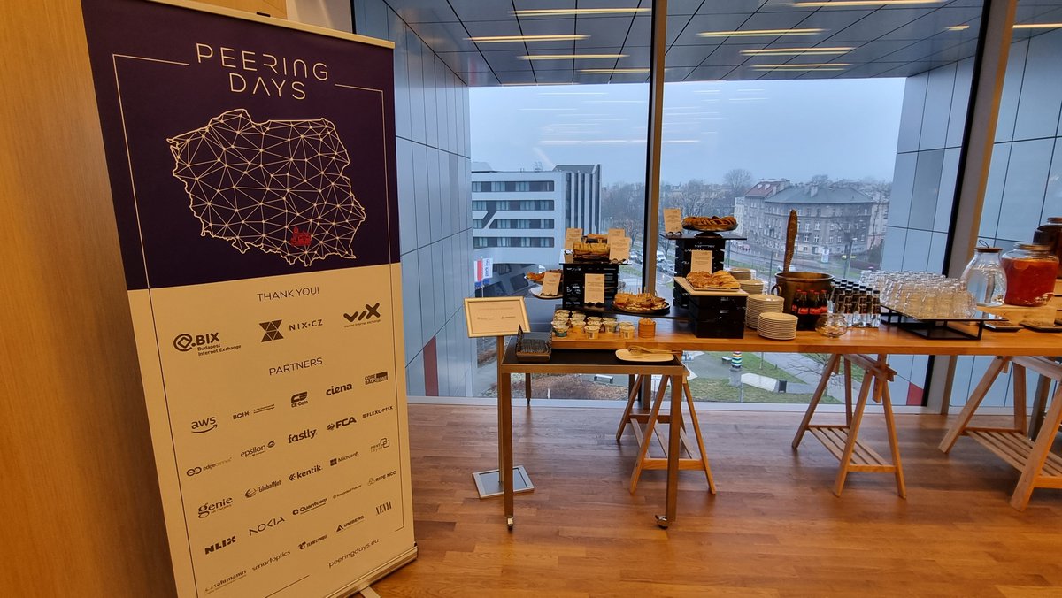 next_layer's tweet image. This week we were at  #PeeringDays2024🥳
next layer was sponsoring the social evening event in Krakow.
It was a blast and a pleasure to network with so many experts in the field, see you next year! 

#PeeringMatters #VIX @NIX_CZ