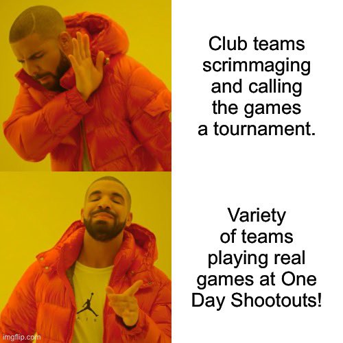 OneDayShootouts's tweet photo. 🏀PARENTS BEWARE: Biggest scam in travel basketball ... 2-3 “elite” AAU club programs scrimmaging each other's teams every weekend and calling the events “tournaments”. They also charge their own parents to attend!💤 #Ripoff https://t.co/0H1kCWSBKR