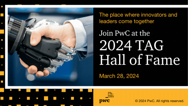 PwC is delighted to be the sponsor of the 2024 Technology Hall of Fame Georgia at Signia Hotel, Atlanta, on March 28th. pwc.to/3T74OEj
