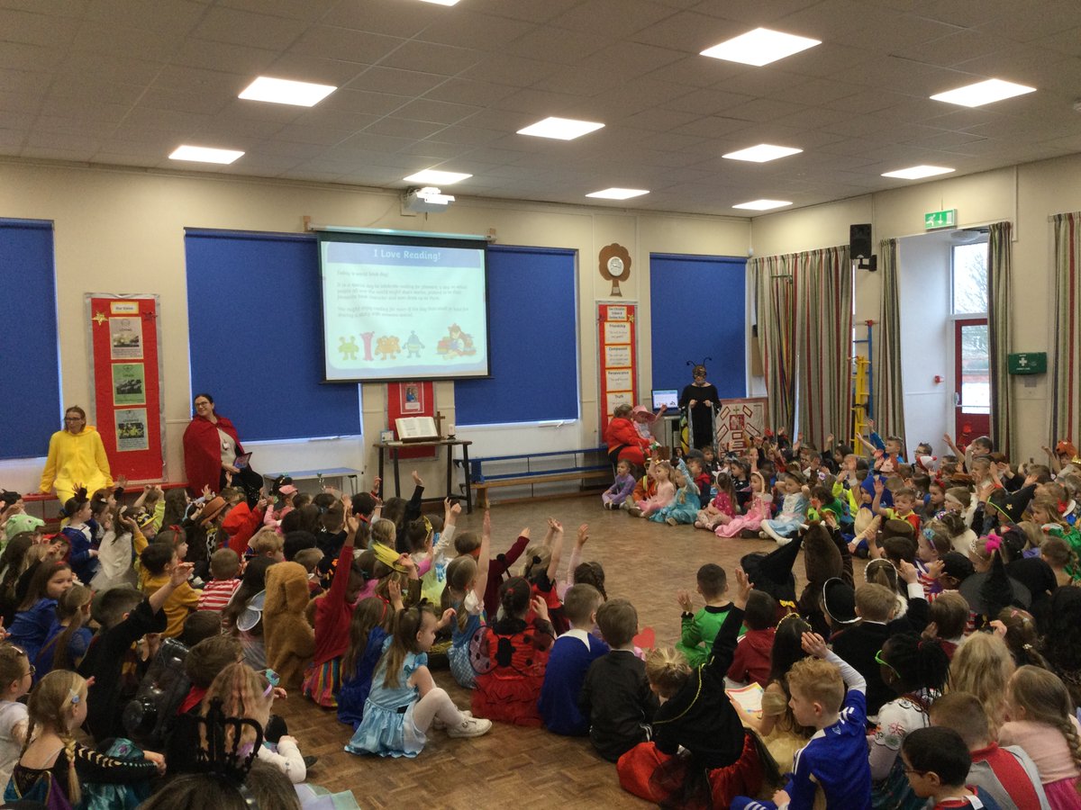 BurbageInfants's tweet photo. What wonderful costumes for World Book Day (including the Executive Headteacher's!).  Thank you to everyone who sponsored our pupils for the Readathon and congratulations to the winners! https://t.co/orofcHKi7z