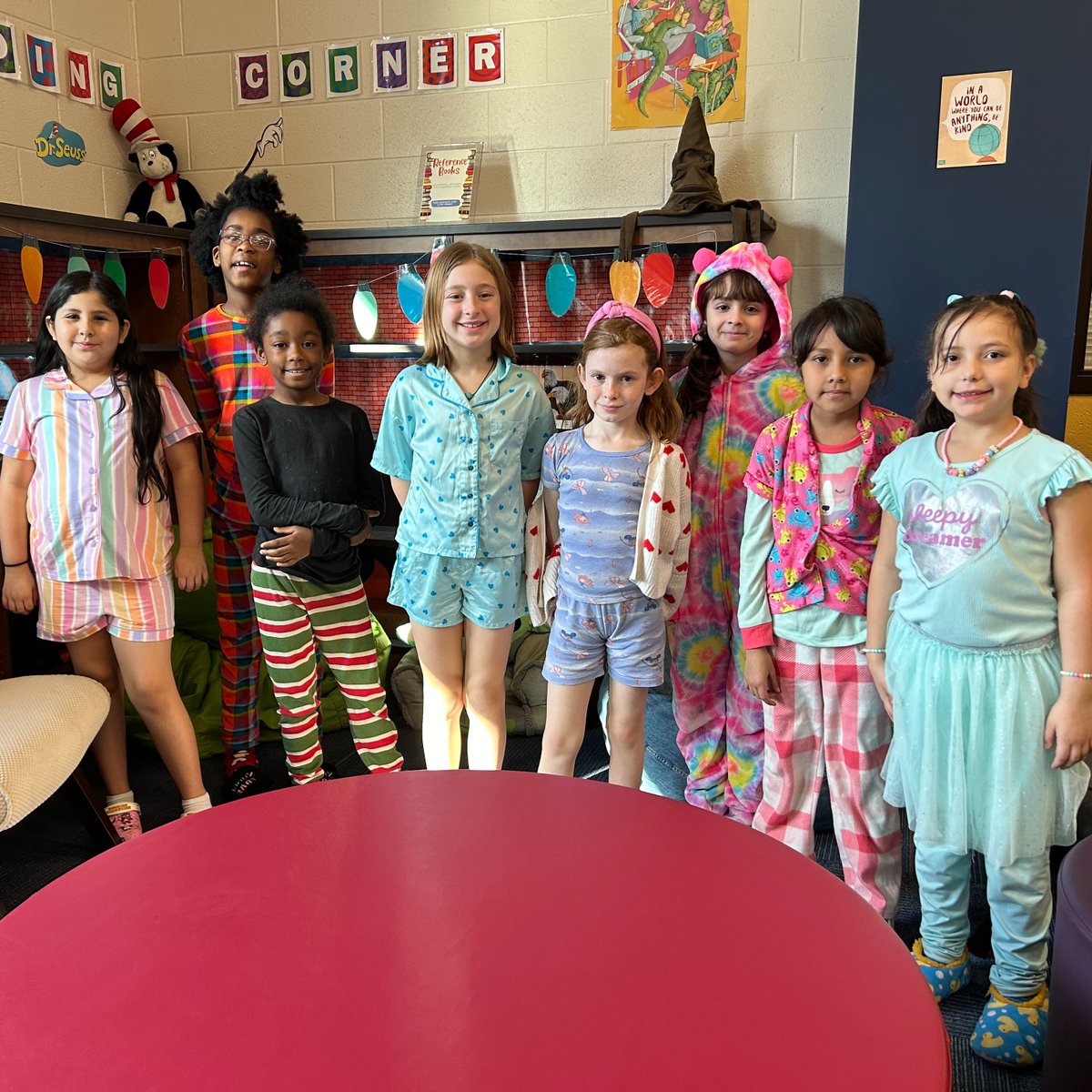 We had such a great time celebrating Read Across America Week. 
Monday = 🧢 Hat day.
Tuesday = ♥️🧦 Wear red and silly socks.
Wednesday = 👕 Wear a shirt with words.
Thursday = 🛌 Pajama day.
<a href="/amy_heutel/">Amy Heutel</a>
<a href="/DeKalbSchools/">DeKalb Schools, GA</a>
#Ilovedcsd #keepingstudents1st