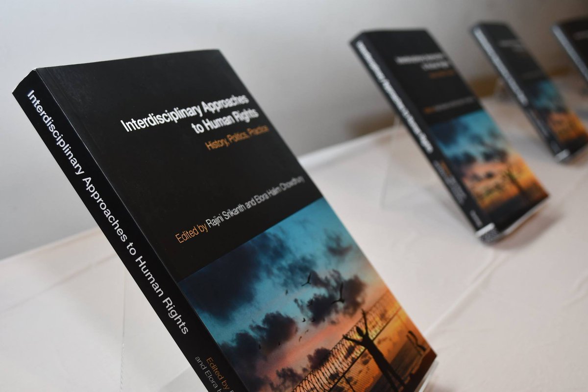 ✨CECS Faculty Book Spotlight✨ Dr. Rajini Srikanth is the co-editor of “Interdisciplincary Approaches to Human Rights: History, Politics, Practice”.