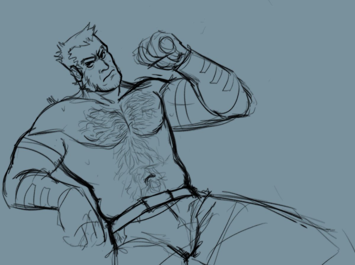 MonoChrome3188's tweet photo. Missed drawing this asshole 
#tfcheavy #tf2 https://t.co/APbKE5nHTr