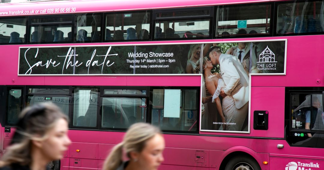 Global Northern Ireland (@globalnireland) on Twitter photo Terrific T-Sides! 🤩
One of the most in-demand #busadvertising formats that combines powerful stature with a drop section that is the same size as a 6 sheet – perfect for stunning visuals sure to attract attention like this recent campaign for <a href="/TheRabbitHotel/">The Rabbit Hotel & Retreat</a>📸🖼️ Terrific T-Sides! 🤩
One of the most in-demand #busadvertising formats that combines powerful stature with a drop section that is the same size as a 6 sheet – perfect for stunning visuals sure to attract attention like this recent campaign for <a href="/TheRabbitHotel/">The Rabbit Hotel & Retreat</a>📸🖼️