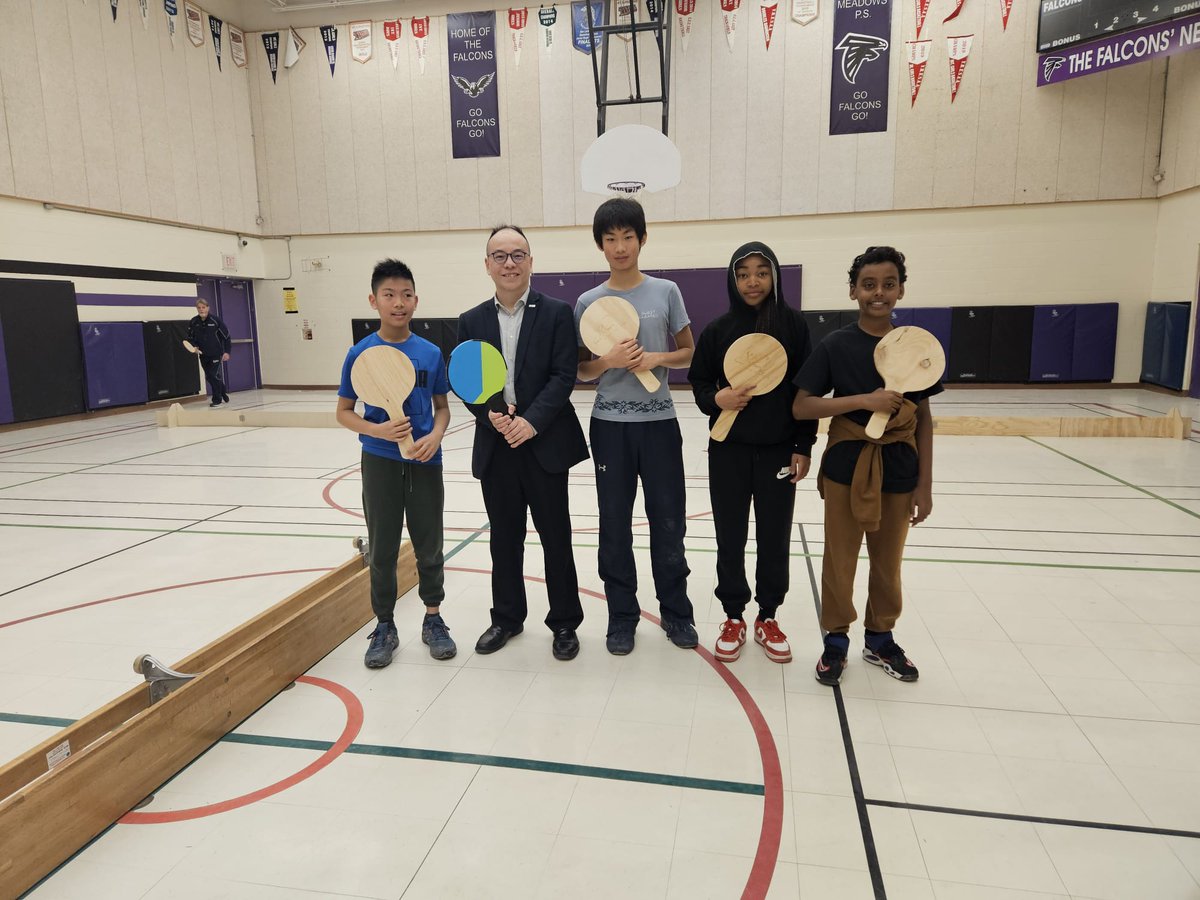 York Region DSB (@yrdsb) on Twitter photo Yesterday, students at <a href="/AshtonMeadowsPS/">Ashton Meadows P.S.</a> had the chance to try out the Barbados national sport of road tennis.
This sport that originated in Barbados has a long history that students are also learning about as part of a pilot that is taking place at multiple schools in YRDSB. Yesterday, students at <a href="/AshtonMeadowsPS/">Ashton Meadows P.S.</a> had the chance to try out the Barbados national sport of road tennis.
This sport that originated in Barbados has a long history that students are also learning about as part of a pilot that is taking place at multiple schools in YRDSB.