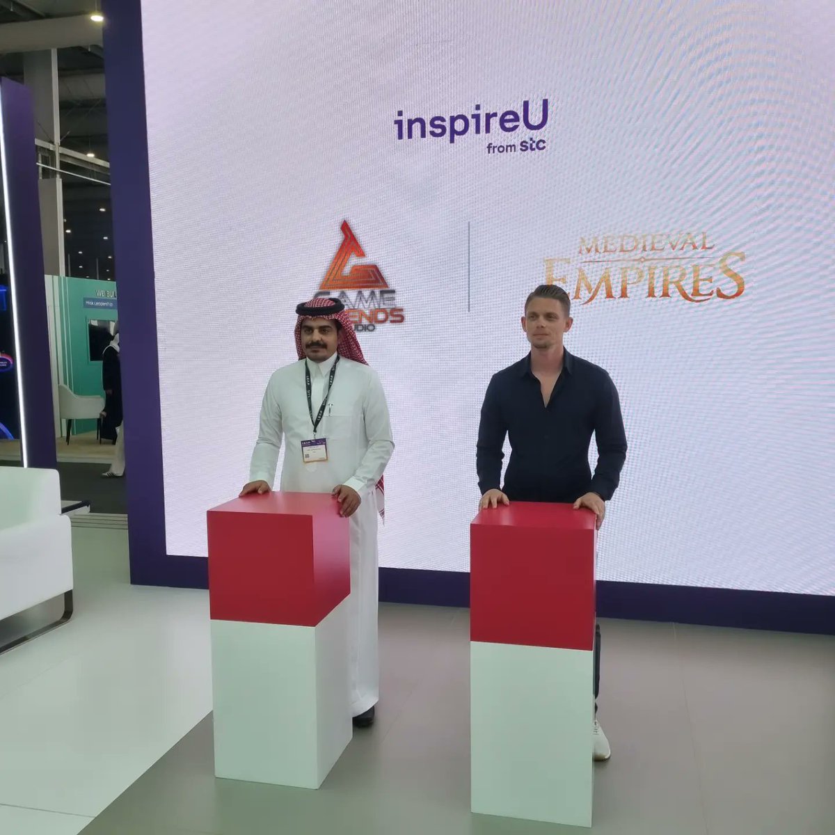 JanBerkefeld's tweet image. As we wrap up at #LeapConference in Saudi, we&apos;re thrilled about the future of @MedievalEmpires. Forged in Saudi, new partnerships and project collaborations promise an exciting journey ahead. The horizon is vast, and our empire is just beginning to rise. #SaudiTech #LEAP2024